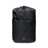 Water-Resistant Rolltop Backpack with Laptop Compartment - black