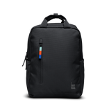 Water-Resistant Rolltop Backpack with Laptop Compartment - black